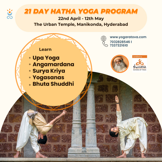 21-Day Hatha Yoga Program - Manikonda