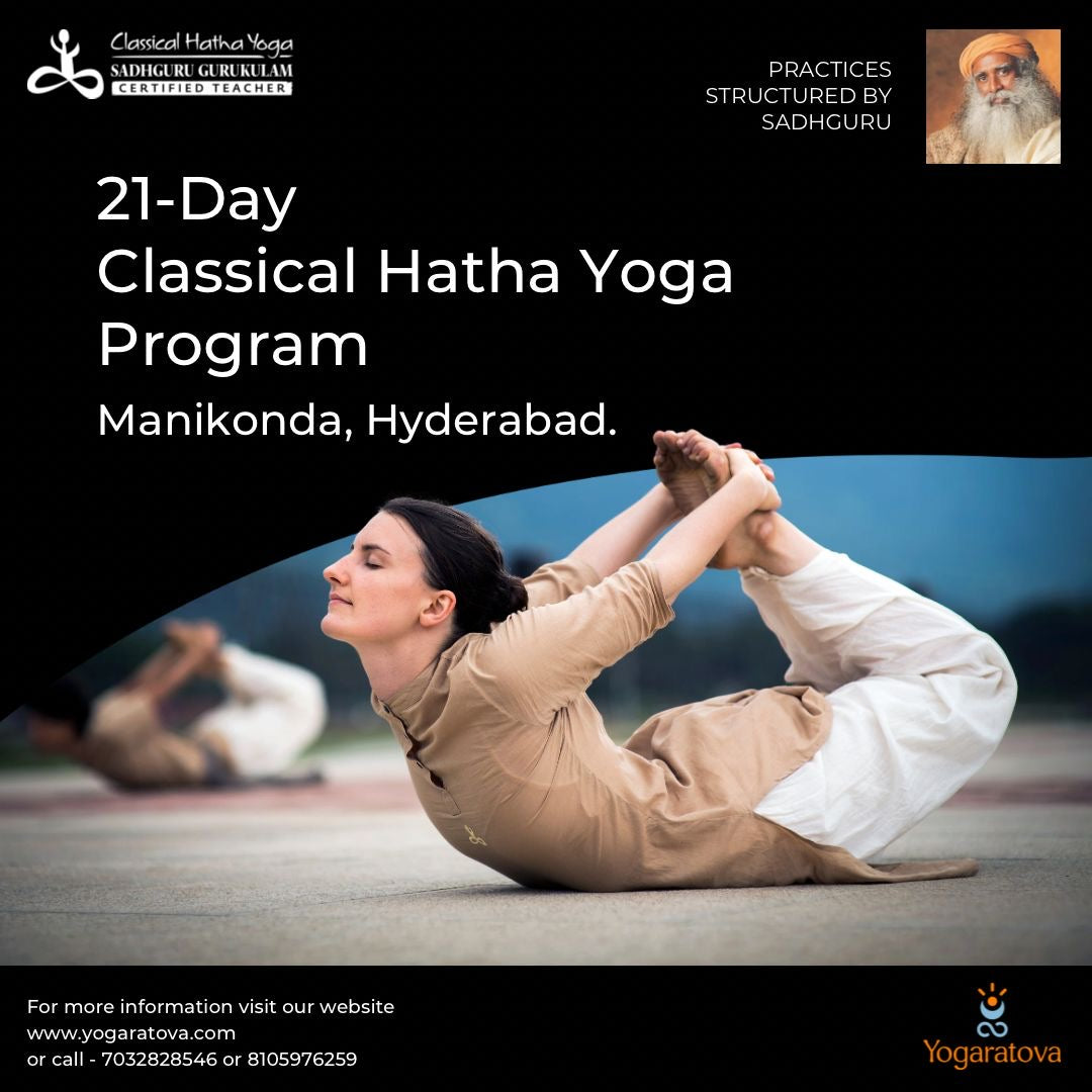 21-Day Hatha Yoga Program - Manikonda