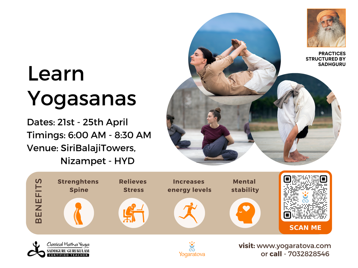 Yogasanas @ Nizampet