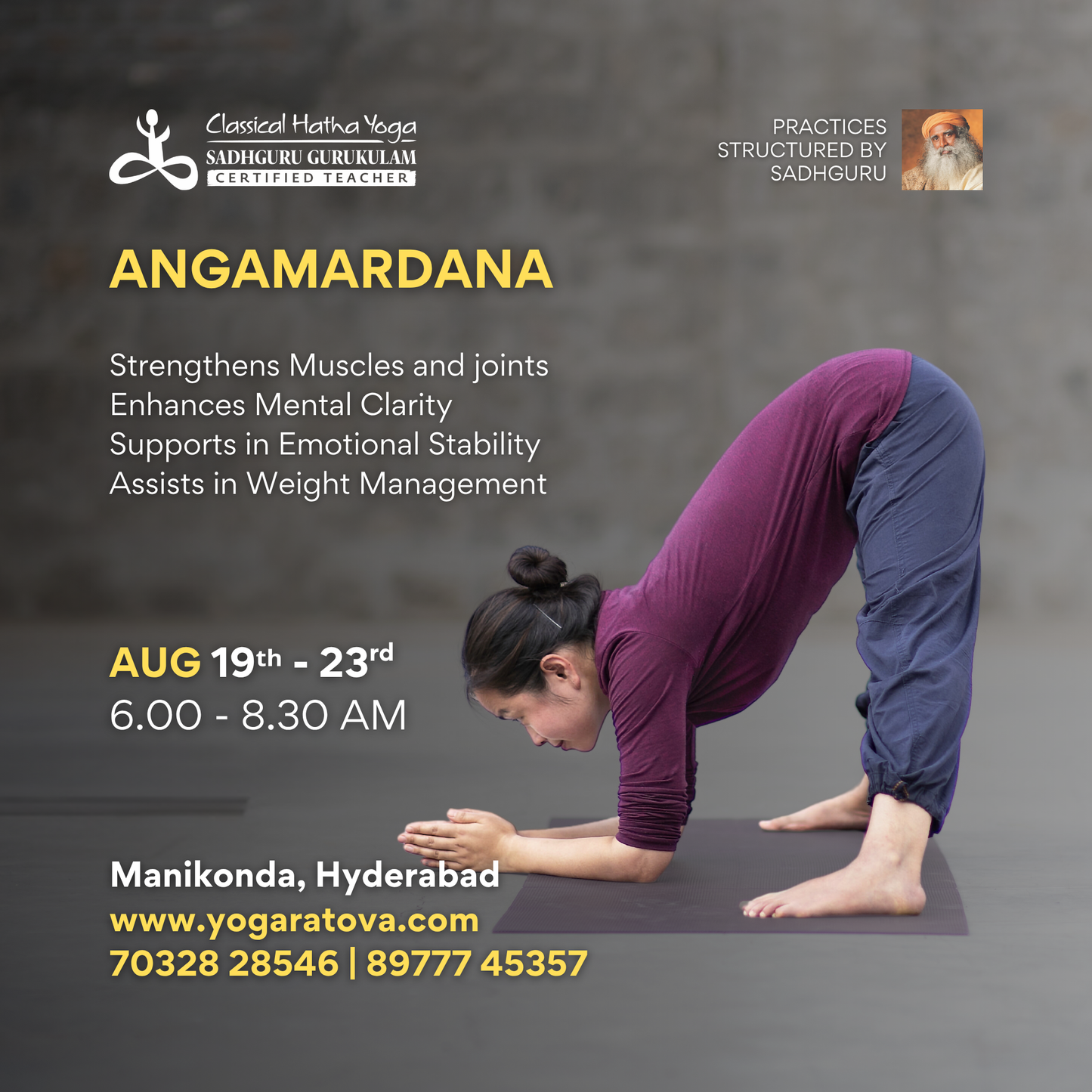 Angamardana Workshop