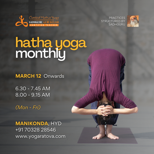 Monthly Hatha Yoga Program