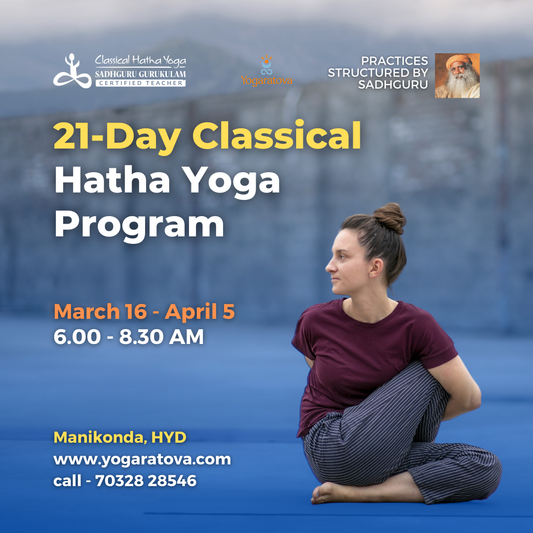 21-Day Hatha Yoga Program - Manikonda