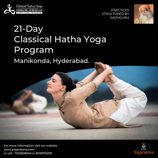 21-Day Hatha Yoga Program - Manikonda