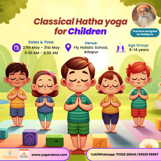 Classical Hatha Yoga for Children @ Attapur