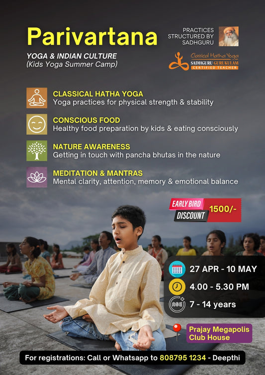 Parivartana - Kids Yoga Summer Camp