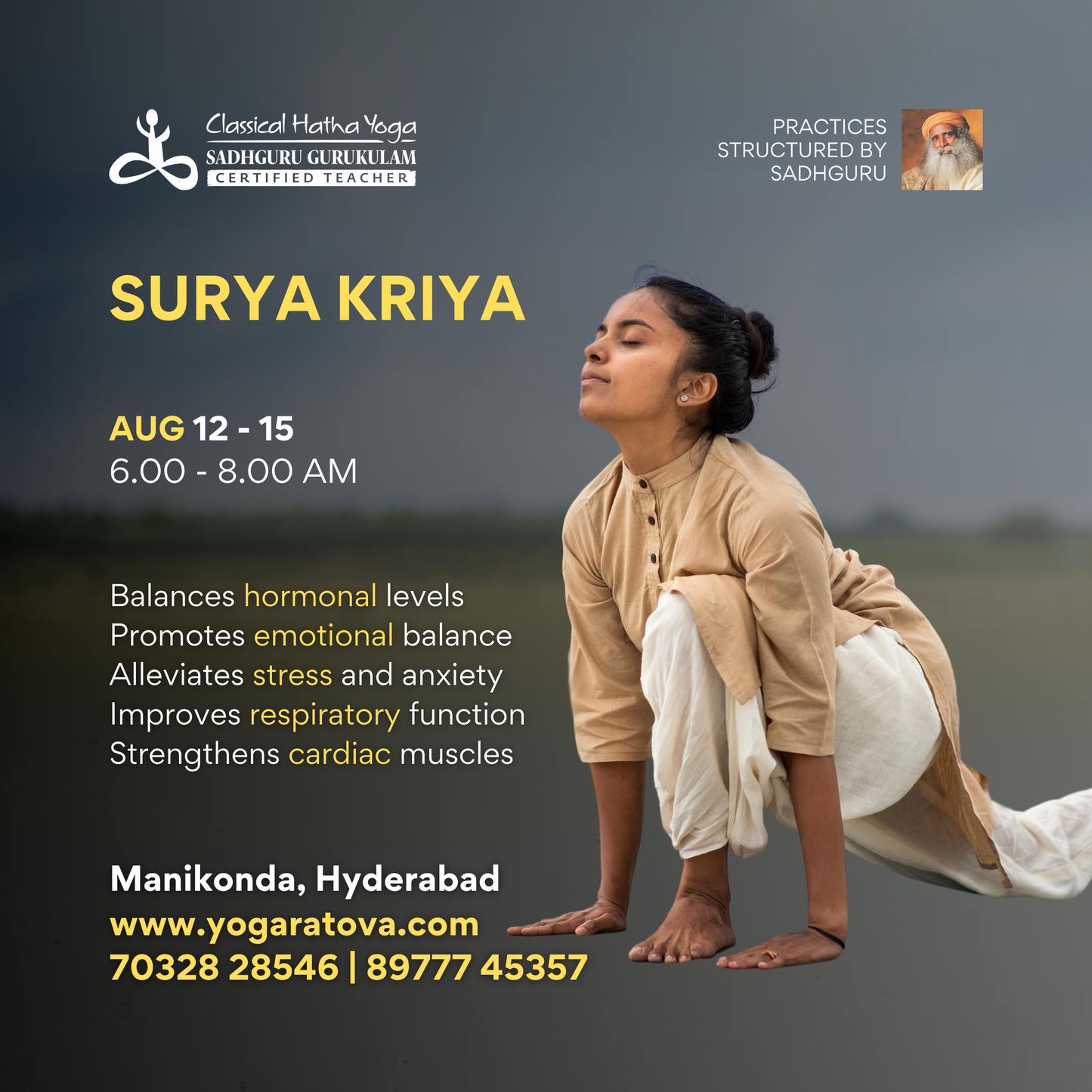 Surya Kriya Workshop